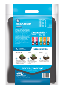 Agrowłóknina ogrodnicza, zimowa 50G 1,6m x 10m biała