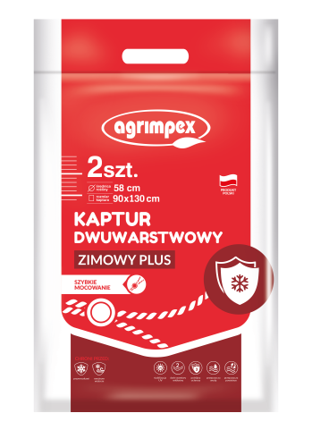 Ochronny kaptur zimowy 90x130