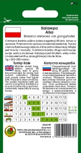 Kalarepa fioletowa Alka opakowanie 2g
