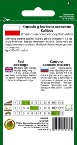 KAPUSTA GŁOWIASTA CZERWONA KALIBOS 1g