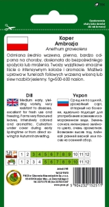 Koper ogrodowy Ambrozja opakowanie 5g