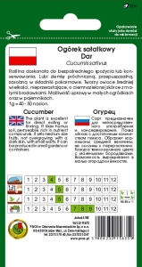 OGÓREK GRUNTOWY DAR 3g