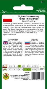 OGÓREK GRUNTOWY PORTAL F1 5g