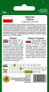 Papryka Cyklon opakowanie 0,5g