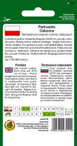 PIETRUSZKA KORZENIOWA OSBORNE 5g