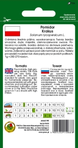 Pomidor gruntowy Krakus opakowane 1g