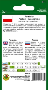 Pomidor pod osłony Perkoz F1 opakowanie 1g