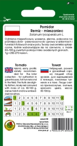 Pomidor pod osłony Remiz opakowanie 1g