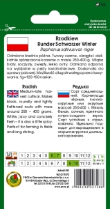 RZODKIEW RUNDER SCHWARZER WINTER 5g