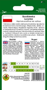 Rzodkiewka Lucynka opakowanie 10g