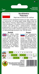 RZODKIEWKA POLONEZA 10g