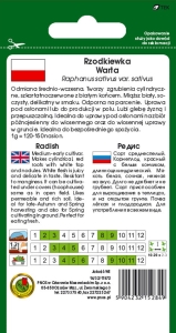 RZODKIEWKA WARTA 10g