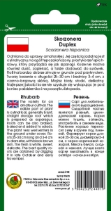 SKORZONERA DUPLEX 3g
