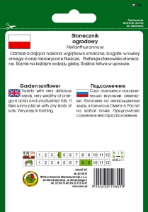 SŁONECZNIK OGRODOWY 15g