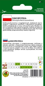 Nasiona Dimofroteki Tetra Goliath opakowanie 0,5g