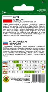 ASTER IGIEŁKOWY RÓŻOWY 0,8g