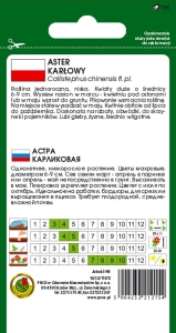 ASTER KARŁOWY ŻÓŁTY 0,8g