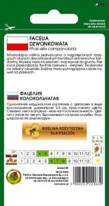 FACELIA DZWONKOWATA NIEBIESKA 0,8g