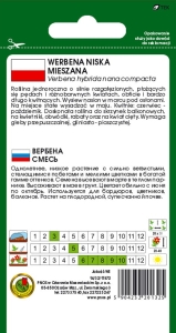 WERBENA NISKA MIESZANA 0,5g