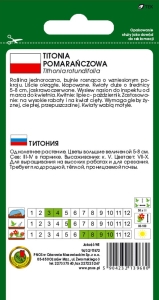 TITONIA POMARAŃCZOWA 1g