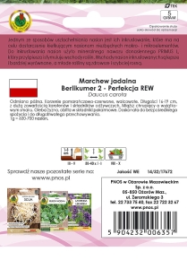 MARCHEW JADALNA BERLIKUMER 2 - PERFEKCJA REW Inkrust. 5g