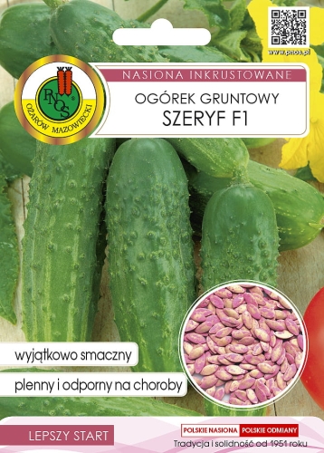 OGÓREK GRUNTOWY SZERYF Inkrust. F1 5g