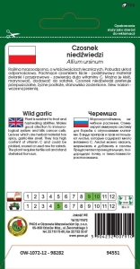 Nasiona-czosnek niedźwiedzi opakowanie 0,5g