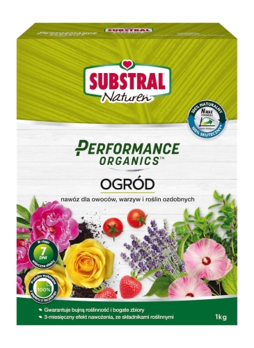 Nawóz Performance Organics OGRÓD Substral 1kg