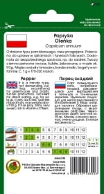 Papryka Oleńka opakowanie 10g