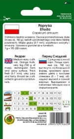Papryka Etiuda opakowanie 10g nasion
