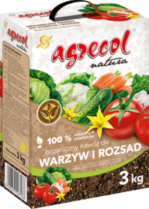 Nawóz organiczny DO WARZYW I ROZSAD AGRECOL 3kg