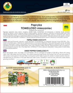 PAPRYKA POD OSŁONY TOMELLOSO F1 20z