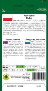 PIETRUSZKA NACIOWA NUTKA 5g