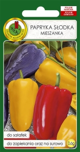 Nasiona warzyw PNOS-Nasiona papryki-Mieszanka odmian papryki słodkiej