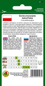 Dynia zwyczajna cukinia Astra Polka 500g