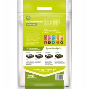 Agrowłóknina osłaniająca, wiosenna 17g/m2 3,2m x 5m