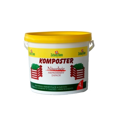 Kopmposter  4kg Zielony Dom-przyspiesza kompostowanie