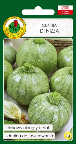 Nasiona dynia PNOS -  Dynia zwyczajna cukinia Di Nizza 2g