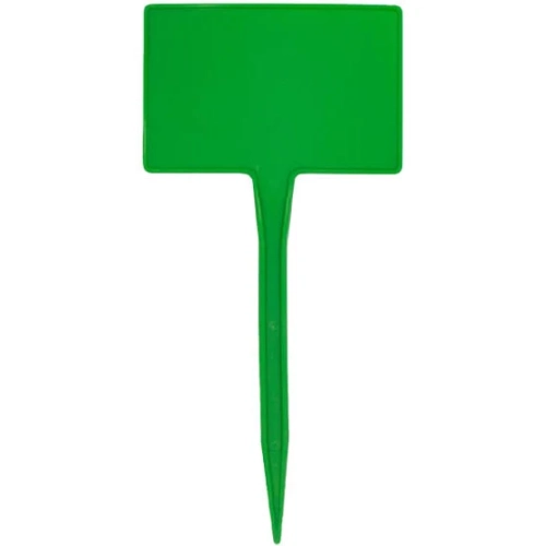 Tabliczka do opisywania roślin 5x3cm (z nóżką 10cm) zielona