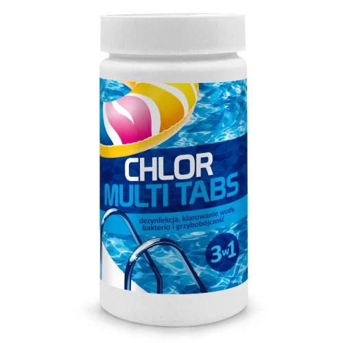 Chlor Multi Tabs 200g 3w1 GAMIX 1kg