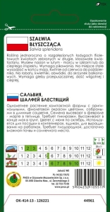 Szałwia BŁYSZCZĄCA LUNA fioletowa nasiona pnos