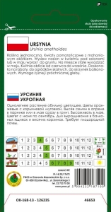 Ursynia pomarańczowa nasiona pnos