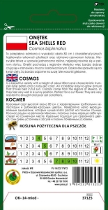 Onętek SEA SHELLES RED nasiona PNOS