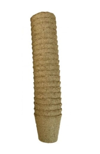 Doniczki torfowe okrągłe średnica 6cm 20 sztuk