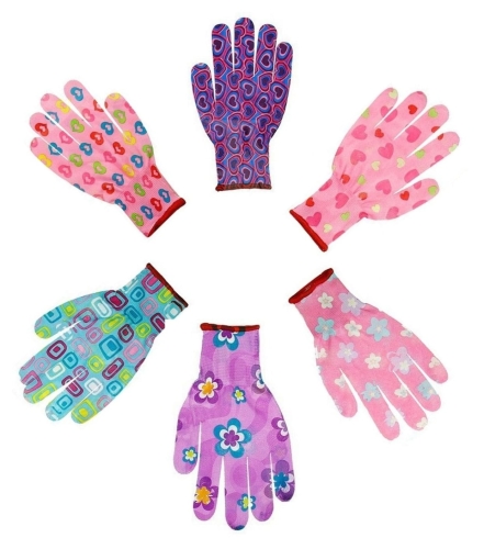 Rękawice ogrodnicze damskie roz. M 1 para