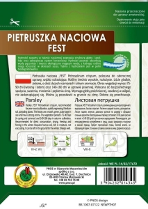Pietruszka naciowa FEST 6m