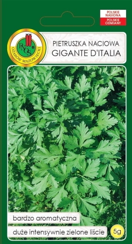 Nasiona pietruszki naciowej Gigante D'Italia