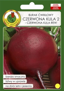 Nasiona PNOS - Burak ćwikłowy Czerwona Kula 2 500g