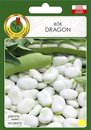 Nasiona warzyw PNOS-Nasiona bobu-Bób Dragon opakowanie 5kg