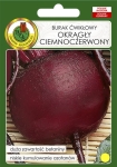 Burak ćwikłowy OKRAGŁY CIEMNOCZERWONY 100g